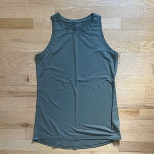 Athleta Olive Green Racerback Tank